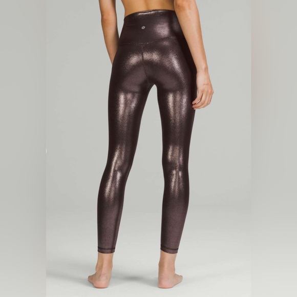 lululemon athletica Metallic Brown Leggings - Picture 2 of 5